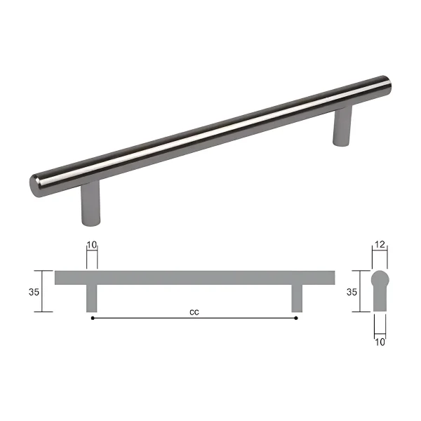 Barrel Handle B/N 192mm
