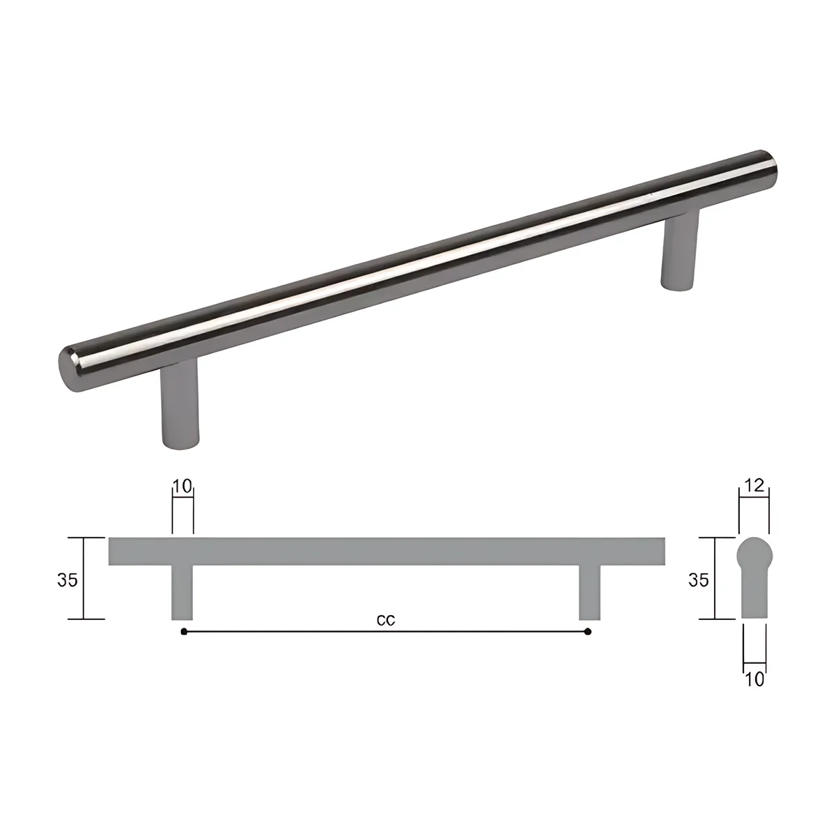 Barrel Handle B/N 192mm