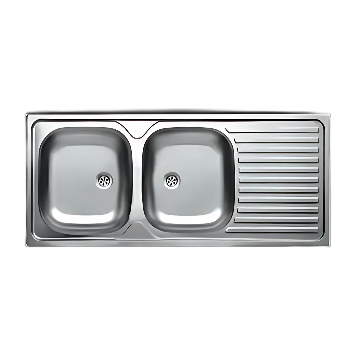 Livinox Double Bowl Sink 1160 x 500