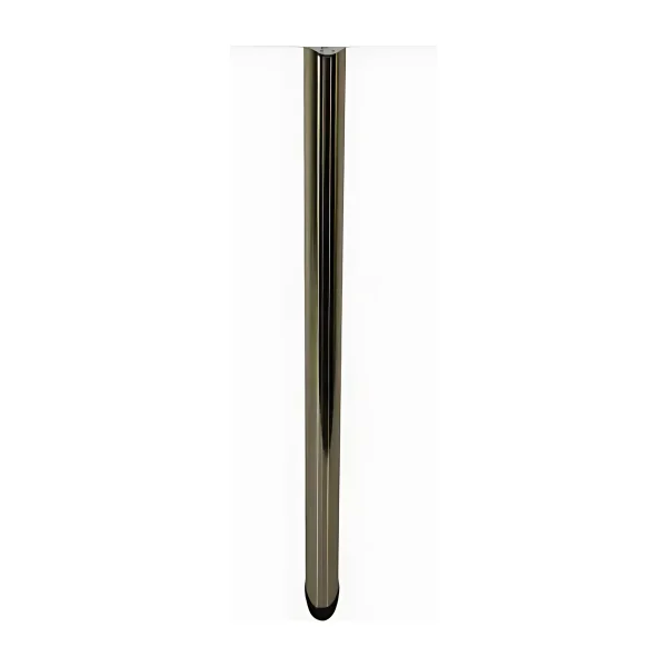 Table Leg, h710mm x 60mm, Satin Chrome