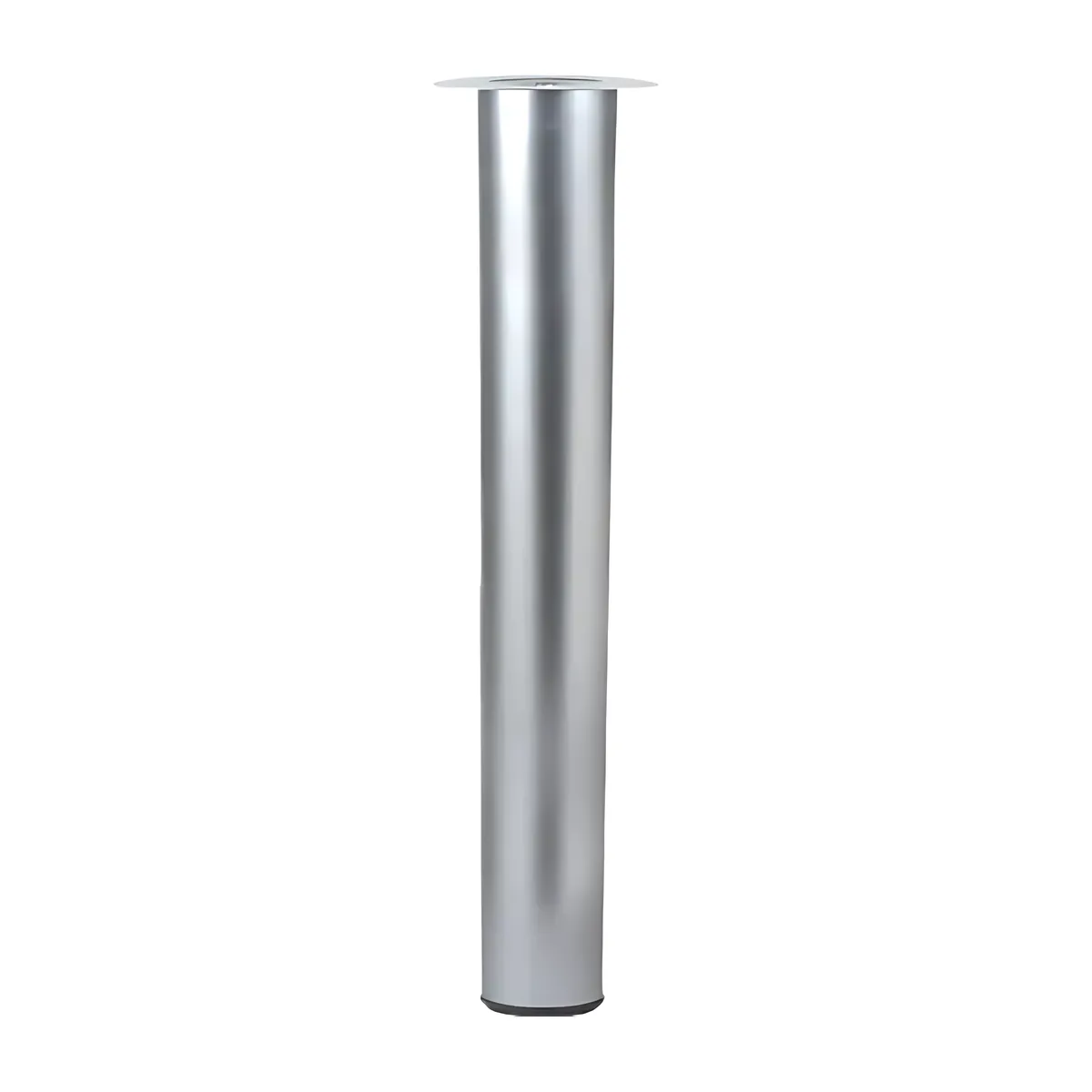 Table Leg Satin Chrome 1100 x 80